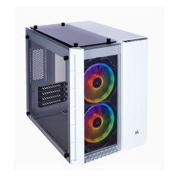 Corsair Crystal Series 280X Rgb Tempered Glass Micro-Atx Case White Cc-9011137-Ww