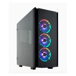 Corsair Obsidian Series 500D Rgb Se Mid Tower Case Premium Tempered Glass And Aluminium Ll120 Fans