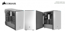 Corsair Carbide Series 678C Low Noise Tempered Glass Atx E-Atx Case White Cc-9011170-Ww
