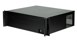 TGC Rack Mountable3U Short Depth Chassis With Aluminium Louver Front Up To 9 X 3.5" Hdd Tgc-3380