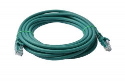 8ware Cat 6a Utp Ethernet Cable Snagless   - 5m Green Pl6a-5grn