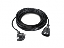 8ware Power Cable Extension Piggy Back 3-pin Au In 2m Rc-3088au-020