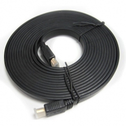 8ware High Speed Hdmi Flat Cable Male-male 5m Rc-hdmif-5