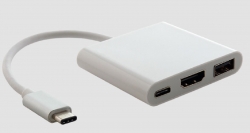 Astrotek Thunderbolt Usb 3.1 Type C (usb-c) To Hdmi + Usb + Card Reader Video Adapter Converter