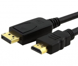 Astrotek Displayport Dp To Hdmi Adapter Converter Cable 1m - Male To Male 1080p Gold-plated For Pc/laptop