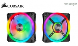 Corsair Ql120 Rgb Icue 120Mm Rgb Led Pwm Fan 26Dba 41.8 Cfm Single Pack Co-9050097-Ww