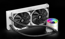 Deepcool Castle 240Ex White Cpu Liquid Cooler Intel Lga20Xx/ 1151/ 1150/ 1155/ Lga1366 Amd Trx4/ Tr4/ Am4/ Am3+/ Am3/ Am2+/ Am2/ Fm2+/ Fm2/ Fm1 Castle 240Ex White
