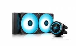 Deepcool Gammaxx L240 Rgb Led Liquid Cooler V2 Pwm Control Super Silent Gammaxx L240 V2