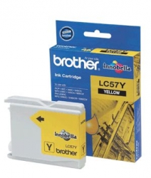 Brother Lc-57 Yellow Ink Cart Dcp-130c, Mfc-240c/ 440cn Lc-57y