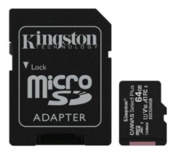 Kingston 64Gb Microsd Sdhc Sdxc Class10 Uhs-I Memory Card 100Mb/ S Read 10Mb/ S Write With Standard Sd Adaptor ~Fmk-Sdc10G2-64 Sdc10G2/ 64Gbfr Sdcs2/64Gb