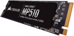 Corsair Force Mp510 480Gb M.2(2280) Nvme Pcie Ssd - Upto 3480/ 2000 Mb/ S Upto 360/ 440K Iops Cssd-F480Gbmp510