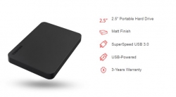 Toshiba 4Tb Canvio Basics Portable Hard Drive Storage. 3 Years Warranty. (Hdtb440Ak3Ca) Hdtb440Ak3Ca