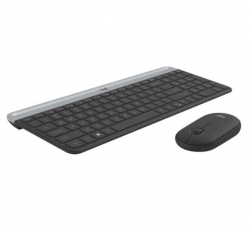 Logitech Mk470 Slim Wireless Keyboard Mouse Combo Nano Receiver 1 Yr Warranty 920-009182