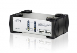 Aten 2 Port Usbkvmp Switch With Audio And Usb 1.1 Hub Cs1732Ac-At