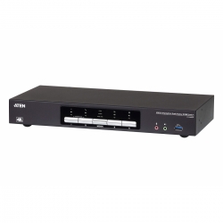 Aten 4-port Usb 3.0 4k Displayport Dual Display Kvmpâ„ ¢ Switch Cs1944dp-at-u