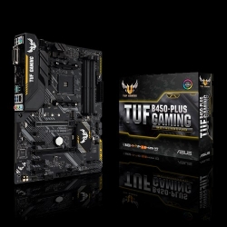 Asus Tuf B450-plus Gaming Am4 Atx Mb 4xddr4 5xpcie 4xsata 1xm.2 Raid 4xusb3 1xusb Typec 1xhdmi