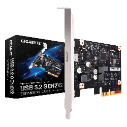 Gigabyte Usb 3.2 Gen 2X2 Expansion Card 20Gb/ S Data-Transfer Asmedia Asm3242 Usb 3.2 Type-C Pcie 3.0*4 Gc-Usb-3.2-Gen2X2