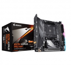 Gigabyte X570 I Aorus Pro Wifi Ryzen Am4 Mini Itx Motherboard 2Xddr4 3Xpcie 4.0 1Xm.2 Raid Gbe Lan Wifi Bt Crossfire Rgb 1Xusb-C 7Xusb3.2 Ga-X570-I-Aorus-Pro-Wifi