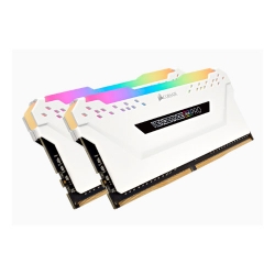 Corsair Vengeance Rgb Pro 32gb (2x16gb) Ddr4 3200mhz C16 Desktop Gaming Memory White Cmw32gx4m2c3200c16w