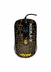 Armaggeddon Aquila X2m Mouse Led Effect/ 4xbutton/ Nylon Cord X2 Yellow