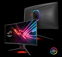 Asus Rog Strix Xg32Vq 32" Curved 2K (2560X1440) Gaming Va Curved 144Hz Eyecare Free-Sync Dp Hdmi