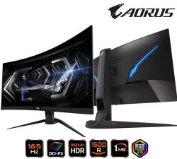 Gigabyte Aorus Cv27Q-Ap 27" Curve Tactical Gaming Monitor