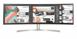 LG 49" Ips 5Ms Curved Monitor 32:9 5K 5120X1440 Dual Qhd/Hdmi/Vesa/Usb-C 3Yr 49Wl95C-W