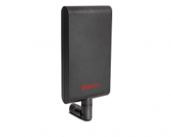 Draytek A2520 802.11Ac/ A/ B/ G/ N - Indoor Patch Antenna With 10 Dbi @ 5 Ghz/ 7.5 Dbi @ 2.4 Ghz (Black) Da2520