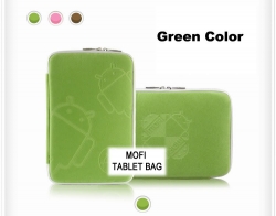 Leader Tablet 10" Mofizip Case Green Andriod Logo. Suit Any 10" Tab Nal-t10mofigre