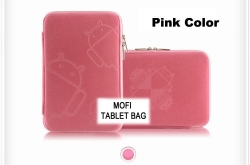 Leader Tablet 10" Mofizip Case Pink Andriod Logo. Suit Any 10" Tab Nal-t10mofipink