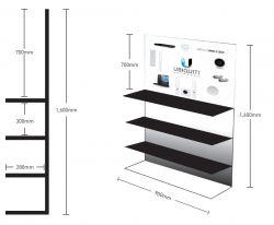 Ubiquiti Retail Display Stand Displaystand