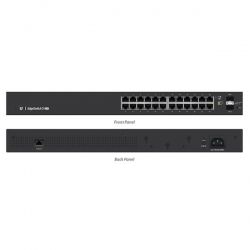 Ubiquiti Edgeswitch Managed Gigabit Switch 24 Port With Sfp 24 Port Es-24-lite