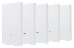 Ubiquiti Unifi Ap Ac Mesh Pro 802.11ac Dual Radio Indoor/ Outdoor Access Point - 1750mbps 5 Pack No