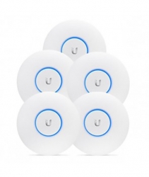 Ubiquiti Compact 802.11ac Wave2 Mu-mimo Enterprise Access Point 5-pack (*poe Injector Is Not Included)
