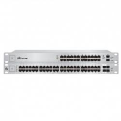 Ubiquiti Unifi Switch 48-port Gigabit Rj45 2 Sfp 1 Serial Non Poe Us-48