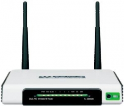 Tp-link Tl-mr3420 3g/ 4g Wireless N Router 2.4ghz (300mbps) 802.11bgn 4x100mbps Lan 1x100mbps
