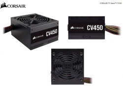 Corsair 450W Cv Series Cv450 80 Plus Bronze Certified Compact Design Atx Power Supply Cp-9020209-Au