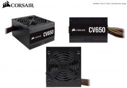 Corsair 650W Cv Series Cv650 80 Plus Bronze Certified Compact Design Atx Power Supply Cp-9020211-Au