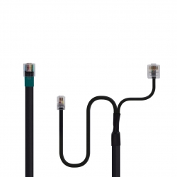 Sennheiser Ehs Splitter Cable For Sangoma Snom Yealink Tiptel Wildex And Htek Phones Cehs-sp 01