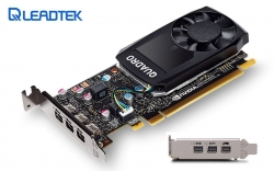 Leadtek Nvidia Quadro P1000 Pcie Workstation Card 4gb Ddr5 4xmdp 1.4 4x5120x2880@60hz 128-bit