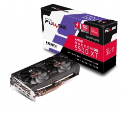 Sapphire Amd Pulse Radeon Rx 5500 Xt 4G Gddr6 Hdmi / Triple Dp Oc W/ Bp (Uefi) Lite 11295-03-20G