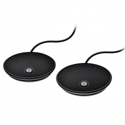 Logitech Group Expansion Microphones For Video & Audio Conferencing Add-on Mics For Larger Groups