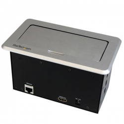 Startech Conference Table Connectivity Box Hdmi / Vga / Mini Displayport To Hdmi Output With Fast Charge Usb Port For Mobile Devices & Eth Box4hdecp