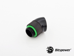Bitspower G1/4 Rotary 30d Ig1/4 Extender 30-degree Type With 360-degree Rotation.true Hi-flow Design With Hi-quality Brass Material. High Dura… Bp-mb30r