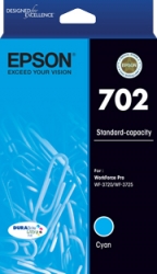 Epson 702 Std Cyan Durabrite Ink C13T344292