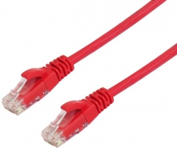 Blupeak 1M Cat 6 Utp Lan Cable - Red (Lifetime Warranty) C6010Rd