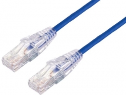 Blupeak 1.5M Ultra Thin Cat 6A Utp Lan Cable - Blue (Lifetime Warranty) C6At015Bu
