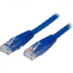 Startech 6 Ft Cat 6 Blue Molded Rj45 Utp Gigabit Cat6 Patch Cable - 6ft Patch Cord - 6ft