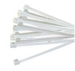 Generic Cable Ties: 2.5 X 150Mm White 20Pcs 2.5X150-White-20