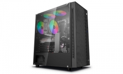 Deepcool Matrexx 55 Mesh Atx Minimalist Tempered Glass Case 